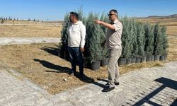 Emirdağ'da 150 fidan toprakla buluştu; Serkan Koyuncu açıklama yaptı