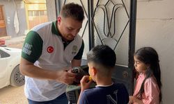 Eskişehir Umut Kervanı çocukları sevindirdi