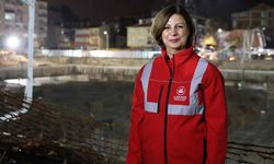 Ayşe Ünlüce Kurtuluş Kapalı Pazar Yeri inşaatını inceledi