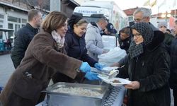 Eskişehir Büyükşehir Belediyesi'nin ilçe iftarları Mihalıççık'ta sona erdi