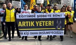 Eskişehir'de öğretmenlerden şiddete karşı yürüyüş ve ortak açıklama