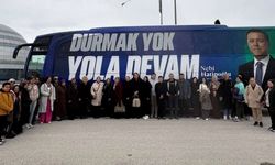 Nebi Hatipoğlu kadın ve gençlik kollarını Konya kültür turuna uğurladı