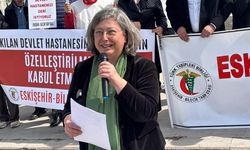 Tabip Odası Başkanı Nazan Aksaray eski hastane arazisi için hukuk uyarısı yaptı