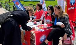 Eğitim-İş’ten Eskişehir'de güvenli okul için imza kampanyası