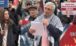 Eskişehir Emek ve Demokrasi Platformu’ndan Filistin’e destek yürüyüşü