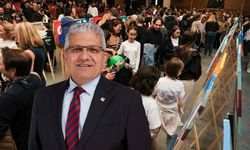 Eskişehir OSB'de 23 Nisan sergisi açıldı: "Sanat ve çocuk bir arada"