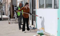 Eskişehir’de kadınlara alçı ve boya eğitimi verildi