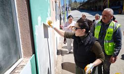Eskişehir’de kadınlara yönelik alçı ve boya kursu tamamlandı