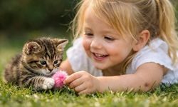 Odunpazarı'nda özel çocuklar kedi sahiplendi