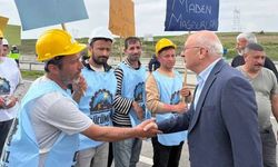 Utku Çakırözer’den Doruk Madencilik işçilerine Ankara’da destek