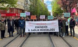 Eskişehir’de “Sağlık İçin Hareket Et Günü” kapsamında farkındalık yürüyüşü düzenlendi