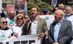 Talat Yalaz emekliler eyleminde konuştu: "Halkın gündemi ekonomidir"