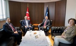 Yavuz Ağıralioğlu Azerbaycan Büyükelçisi Memmedov’u ağırladı