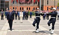 Atatürk'ün Eskişehir'e gelişinin 106. yılı törenle kutlandı