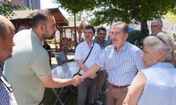 Ahmet Ataç mahalle sakinlerinin taleplerini dinledi