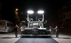 Eskişehir'de gece mesaisi devam ediyor