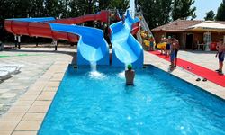 Eskişehir'de yıllardır kapalı olan aquapark yeniden açıldı