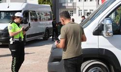 Eskişehir’de öğrencileri taşıyan servisler tek tek kontrol edildi