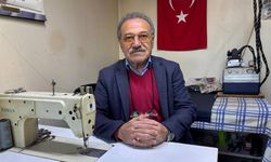 75 yaşındaki terzi Ahmet Kopar mesleğin geleceği için destek çağrısında bulundu