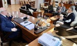 Odunpazarı’nda imar planı onaylandı: Heyet Kazım Kurt’u ziyaret etti
