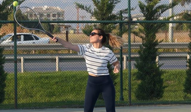 Batıkent tenis kortlarında serbest kullanım saatleri genişletildi