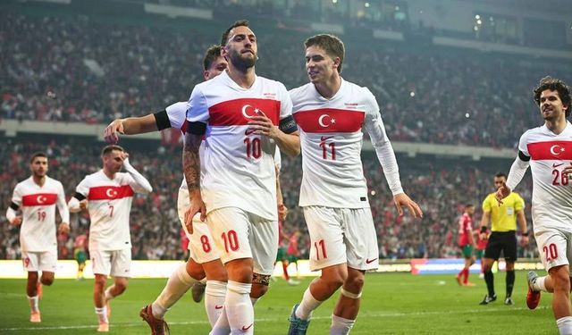 A Milli Futbol Takımımız Bulgaristan karşısında rahat kazandı