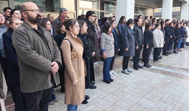 Tepebaşı Belediyesi personelinden duygu dolu tören