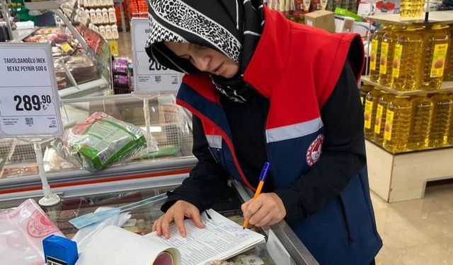 Eskişehir’de marketler tek tek denetleniyor