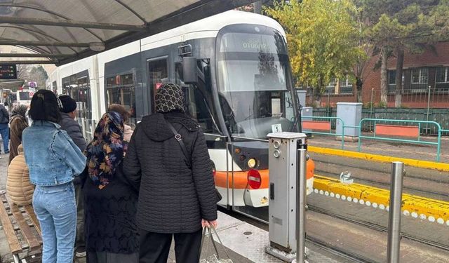 Eskişehir’de tramvay seferleri için önemli duyuru
