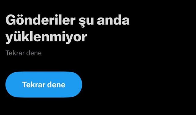 X (Twitter) çöktü mü; Erişim sorunları yaşanıyor