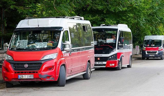 Eskişehir’de minibüs ücretlerine zam geldi: Yeni tarife belli oldu