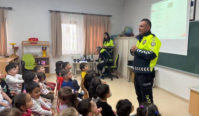 Eskişehir’de miniklere trafik bilinci aşılandı
