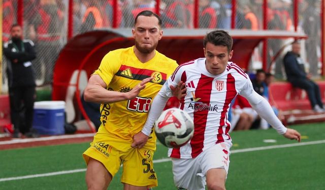 Eskişehirspor deplasmanda kaybetti; Final umutları rövanşa kaldı