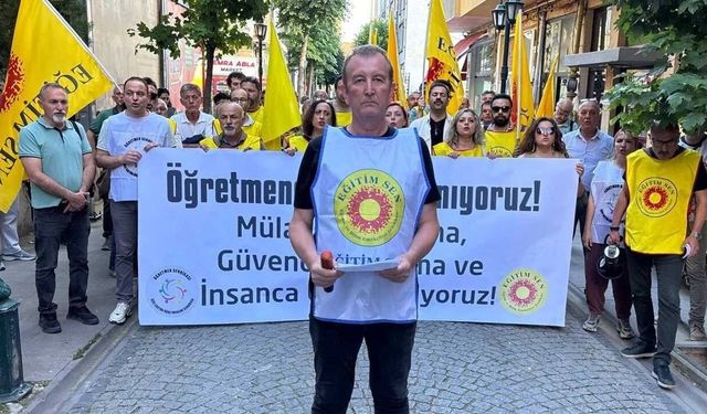 Eğitim Sen'den öğretmenlere yönelik müdahaleye tepki