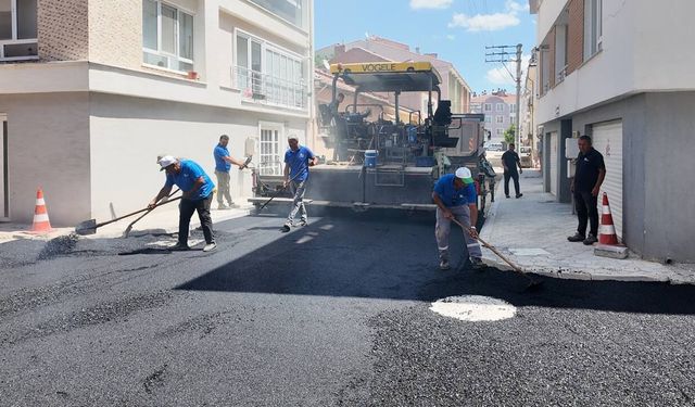 Eskişehir'in o mahallesinde yollar yenileniyor