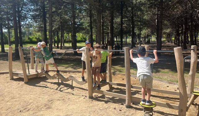Eskişehir'de 17 kreşte yaz mesaisi: Minikler için özel program başladı