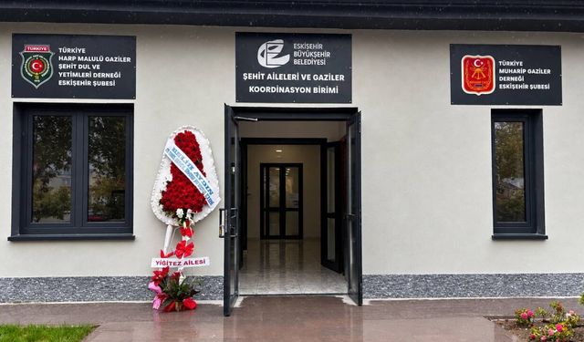 Eskişehir’de şehit yakınları ve gaziler için yeni yerleşke açıldı