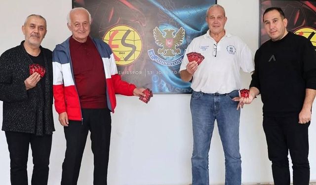 Eskişehirspor’un İskoç kardeş kulübünden 20 kombinelik destek