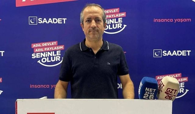 Saadet Partili Nihat Çelik’ten Filistin yürüyüşü ve ekonomi mesajı