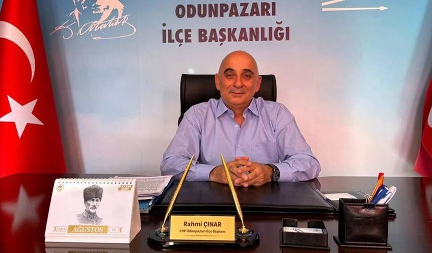 Rahmi Çınar: "Görevden alınmaktan onur ve gurur duyuyoruz"