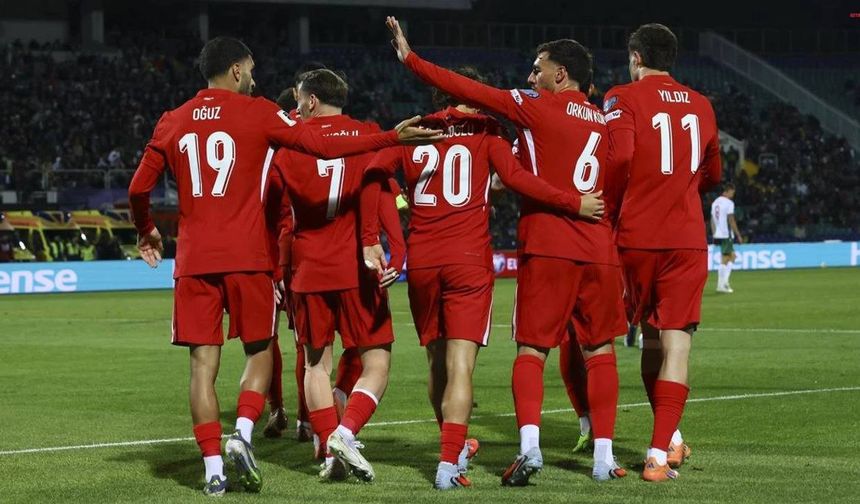 A Milli Takımımız Bulgaristan'da şov yaptı ve kazandı