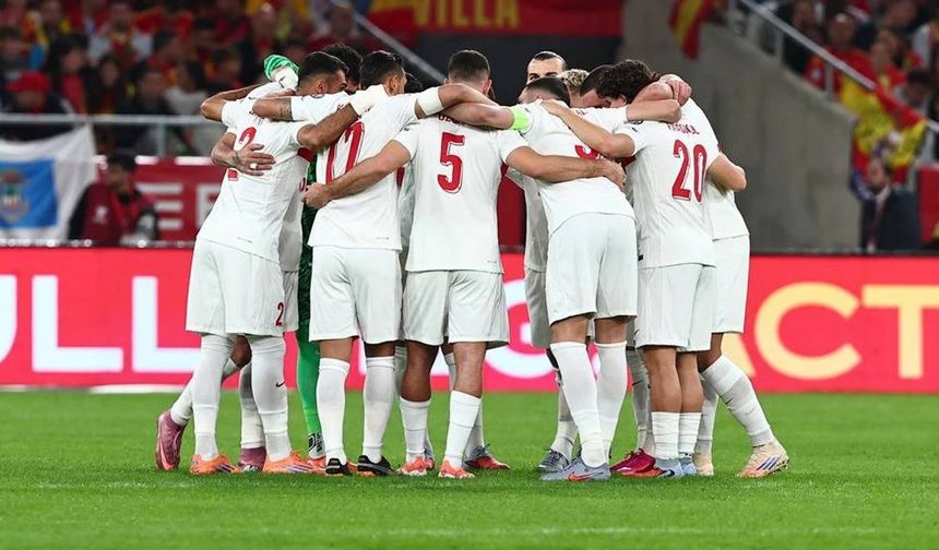 A Millî Takımımız İspanya ile berabere kaldı