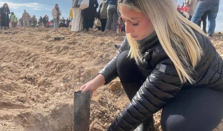 Eskişehir'de binlerce fidan toprakla buluştu