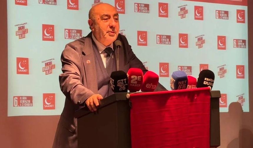 Saadet Partisi Eskişehir İl Başkanı Fesih Bingöl’den sert tablo: “Adalet iflas etti”