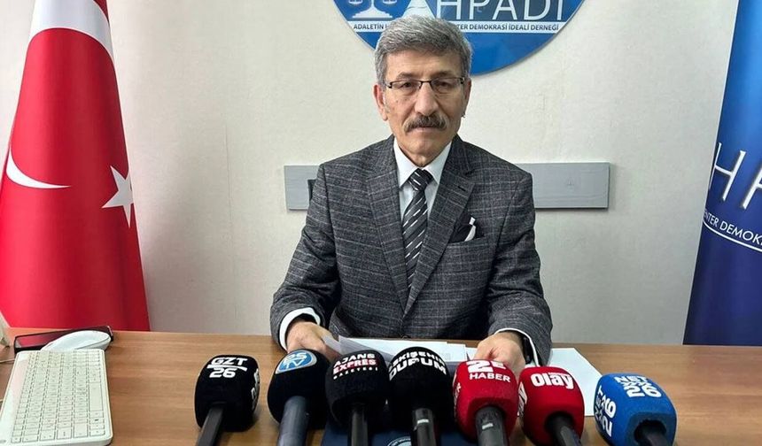 AHPADİ Başkanı Mehmet Ektaş: "Boşanma oranlarındaki artışın arkasında sosyolojik nedenler var"