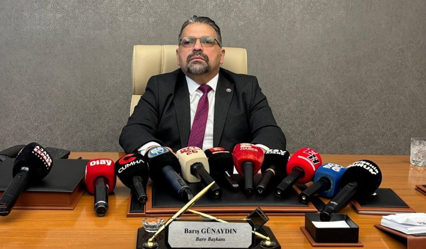 Baro Başkanı Barış Günaydın’dan yeni düzenleme açıklamasına tepki