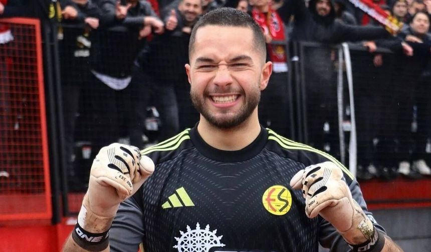 Eskişehirspor’un 24 yaşındaki kalecisi rakiplerine geçit vermiyor