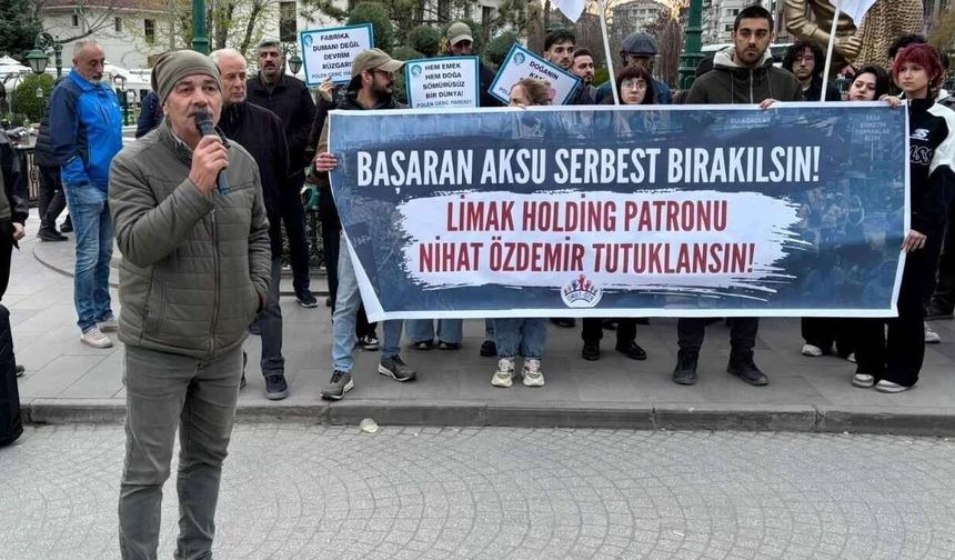 Eskişehir Ekoloji Derneği: "Ekoloji ve emek mücadelesi sokaklarda sürecek"
