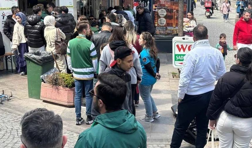 35 bin taraftar Eskişehir’de; Kafeler doldu taştı