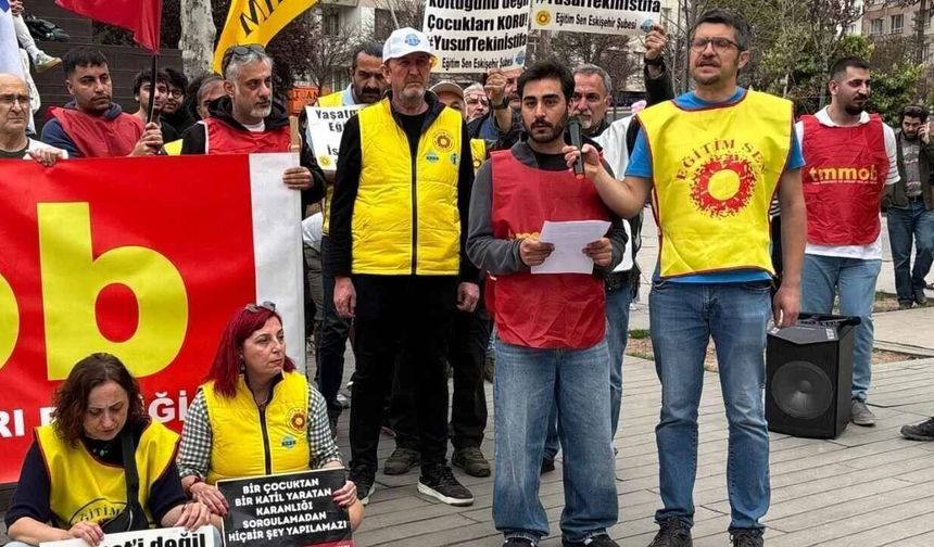 TMMOB Eskişehir: "Okullarımızı karanlığa ve şiddete teslim etmeyeceğiz"